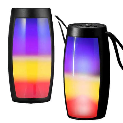 Bluetooth Wireless Speakers Powerful Portable Sound Box Subwoofer Car Audio Bass MP3 Player Sound System LED Lights