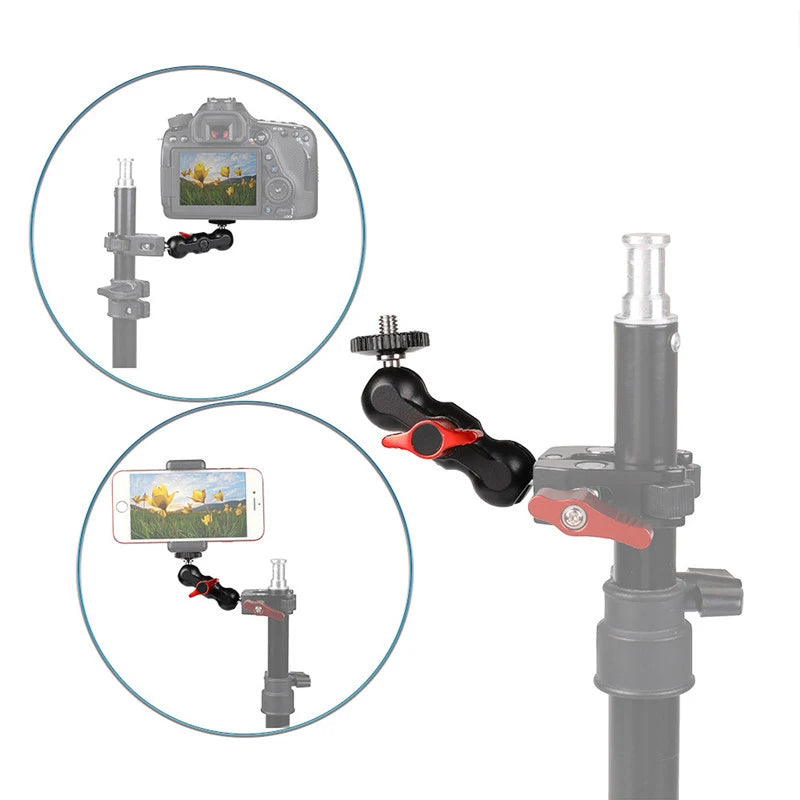 Camera Motorcycle Handlebar Mount Selfie Stick Bicycle Monopod for Go Pro 13 12 11 10 9 8 Insta360 X4 X5 DJI Osmo Action 5 Pro 4