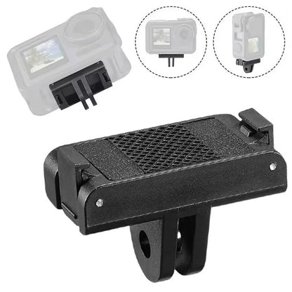 Magnetic Mount For DJI OSMO Action 3 Stable Action Camera Connection Travel Vlog Camera Accessories For Vlog Outdoor Shooting