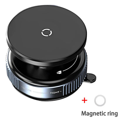 Magsafe Magnetic Vacuum Car Phone Holder, Intelligent Car Mount 360° Rotation Magnetic Vacuum Adsorption Suction Cup Bracket Car