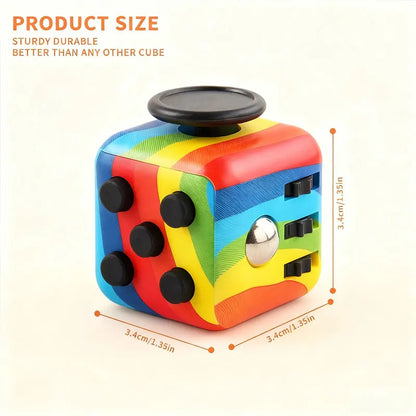 Fidget Cube Decompression toy 3.4cm Antistress Games Toys For Kids Adults Autism ADHD Antistress Anxiety Stress Relief Cu