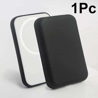 2Pcs - Cases Compatible with Magsafe Battery Pack Covers, Ultra-Thin Tpu Shockproof Cases, Suitable for Magsafe Battery Packs, Ultra-Thin Anti-Scratch Protective Cases (Battery Not Included)
