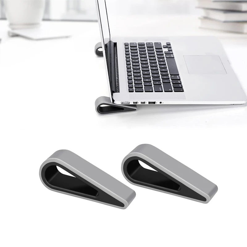Portable Simple Laptop Stand Adjustable Cooling Bracket Desktop Computer Increased Shelf Cooler Base Pad Bracket Office Supplies