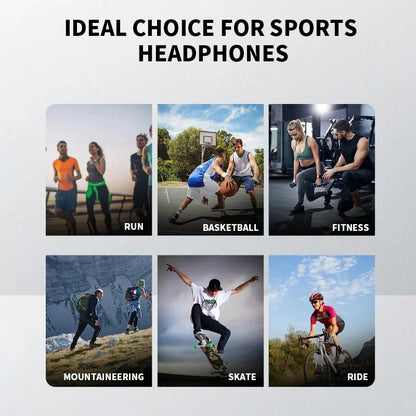 Bone Conduction IPX5 Headphones Bluetooth 5.4 Waterproof Wireless Sports Headset with Mic for Swimming Running Fitness Gym 2026