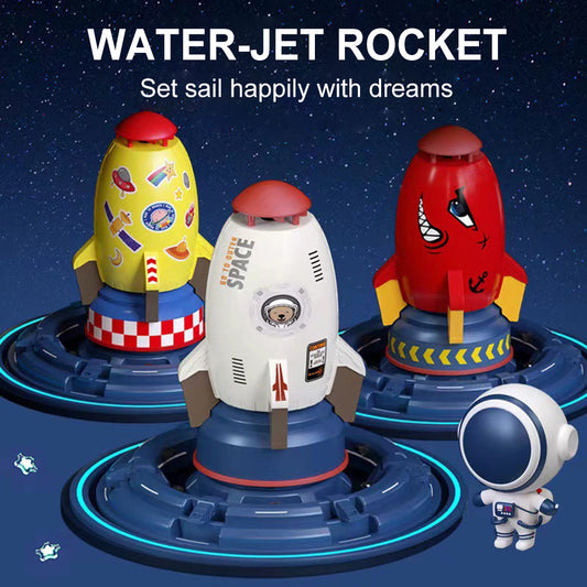 Rocket Sprinkler – Flying Water Sprinkler Toy for Kids & Garden Fun