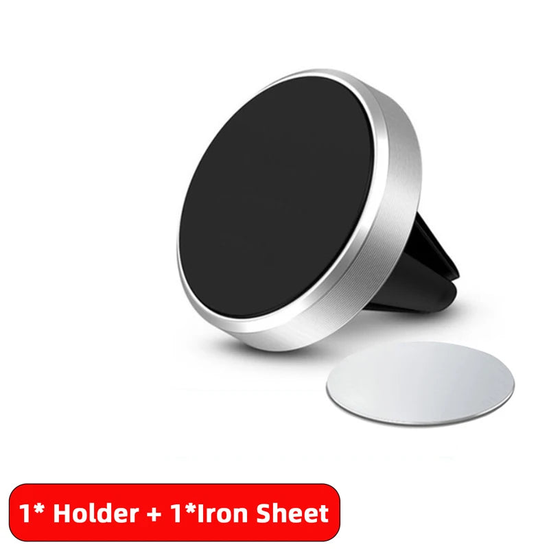 Car Magnetic Holder Universal Air Vent Mount Stand Accessories For iPhone Samsung Xiaomi Magnet Holder Stand in Car Mobile Phone