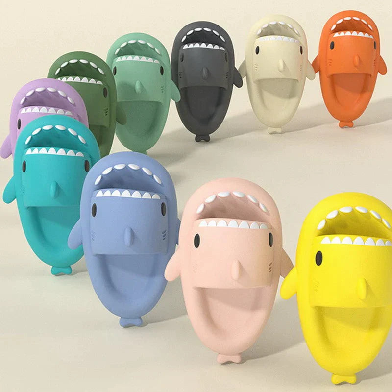 Shark Slides – Funny Shark Slippers & Sandals for Men, Women & Kids