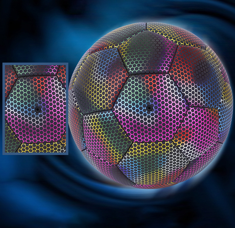 Reflective Football  High-Visibility Training Ball