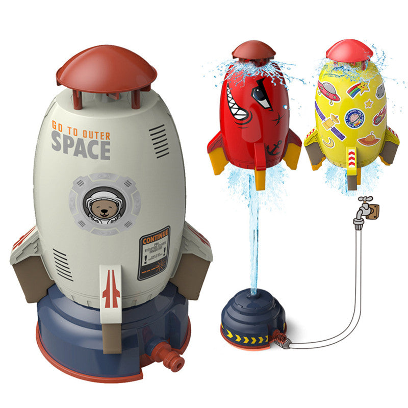 Rocket Sprinkler – Flying Water Sprinkler Toy for Kids & Garden Fun