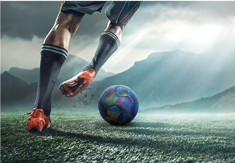 Reflective Football  High-Visibility Training Ball