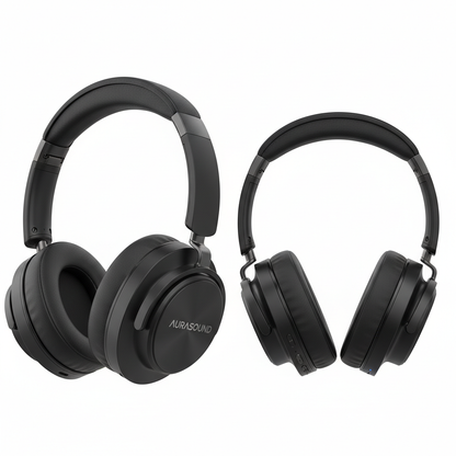 Ergonomic Wireless Headphones – Comfortable Over-Ear Bluetooth Headphones