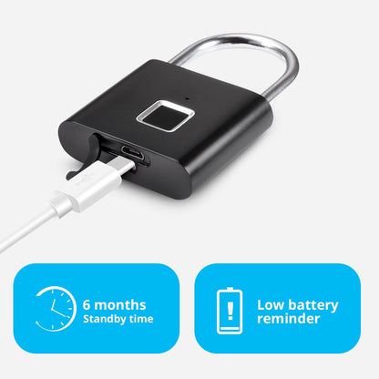 Fingerprint Lock – Smart Keyless Padlock with Biometric Security