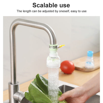 360° Kitchen Sink Faucet Extender – Swivel Tap Aerator with Water Saving Filter